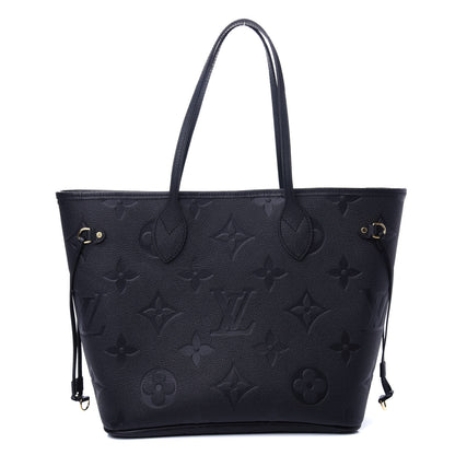 Louis Vuitton Empreinte Monogram Giant Neverfull MM Black 1 of 11
