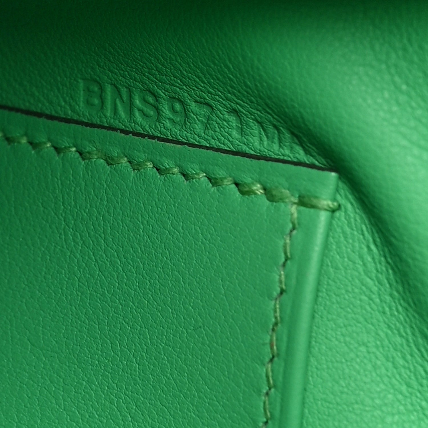 Hermes Swift Kelly Pochette Clutch Vert Comics 8 of 12