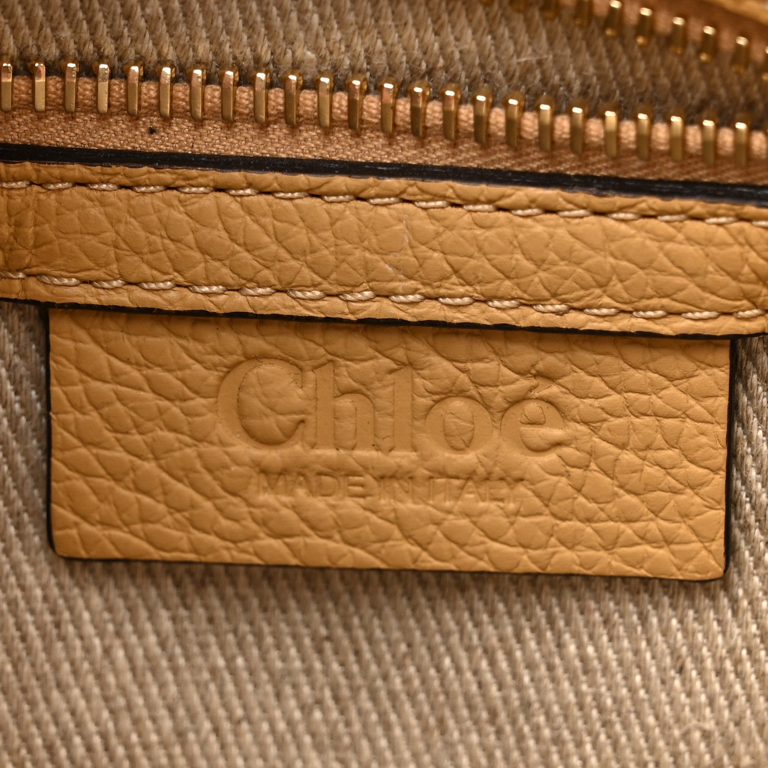 Chloe Calfskin Medium Marcie Satchel Light Tan 6 of 17
