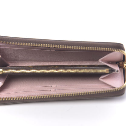 Louis Vuitton Monogram Clemence Wallet Rose Ballerine 5 of 6