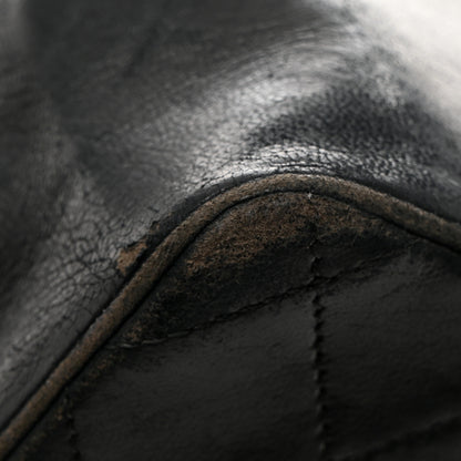 Chanel Lambskin Quilted Medium Double Flap Black 17 of 24