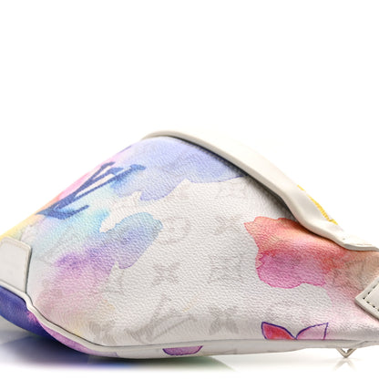Louis Vuitton Monogram Watercolor Discovery Bumbag Multicolor 9 of 9