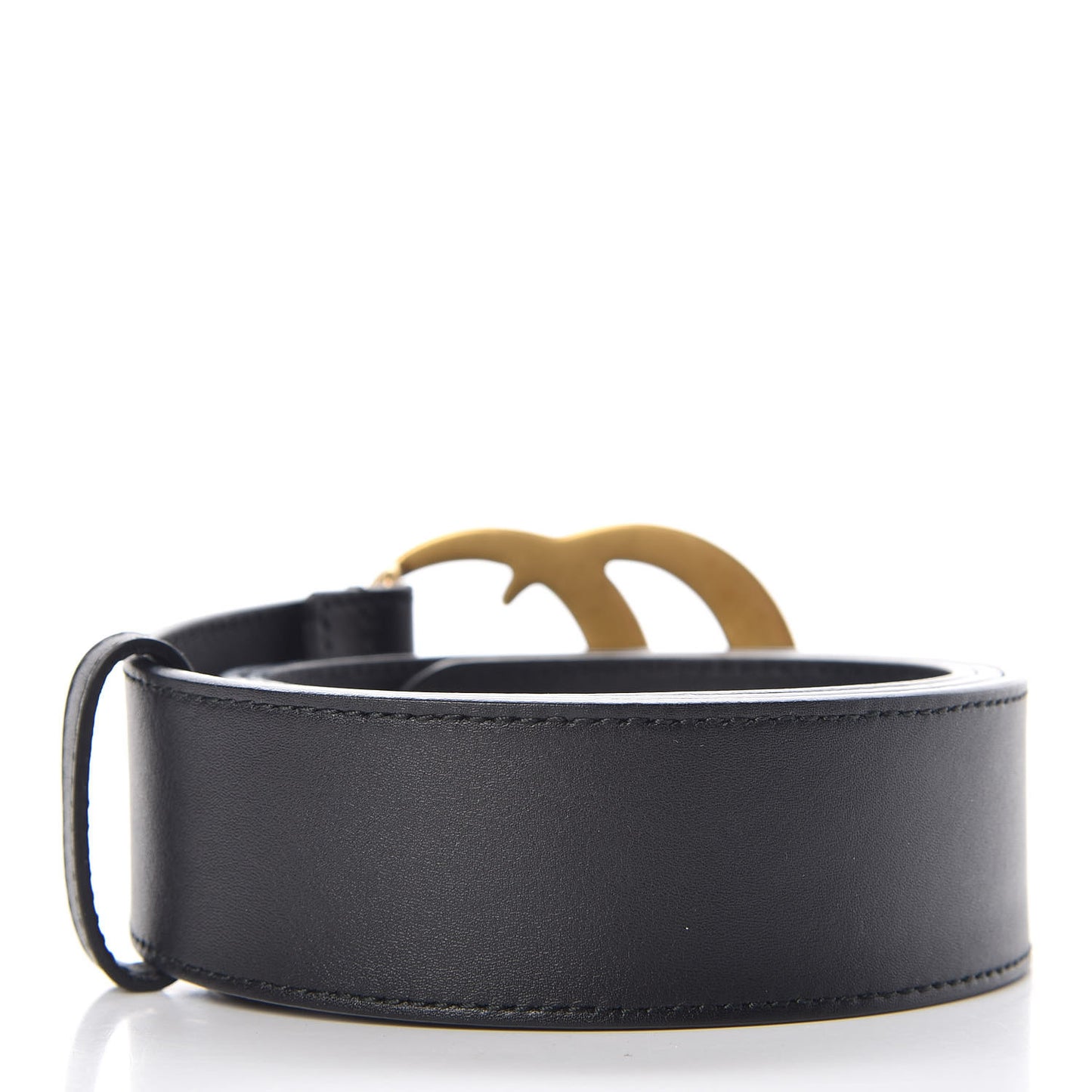 Calfskin Double G 40mm Belt 85 34 Black