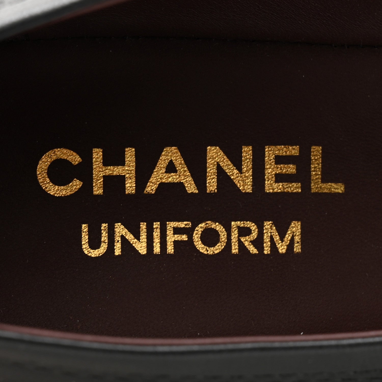 Chanel Lambskin Cap Toe CC Uniform Ballerina Flats 39 Black 7 of 11