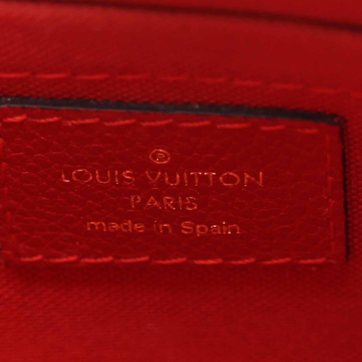 Monogram Pallas Clutch Poppy