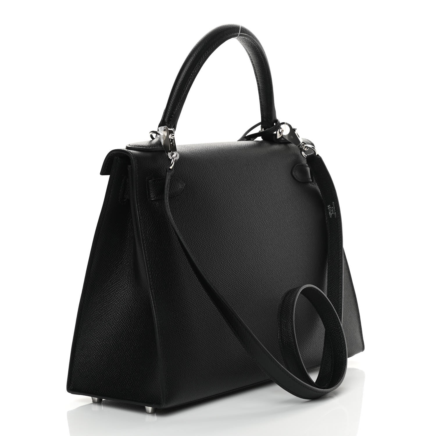 Hermes Epsom Kelly Sellier 28 Black 3 of 12