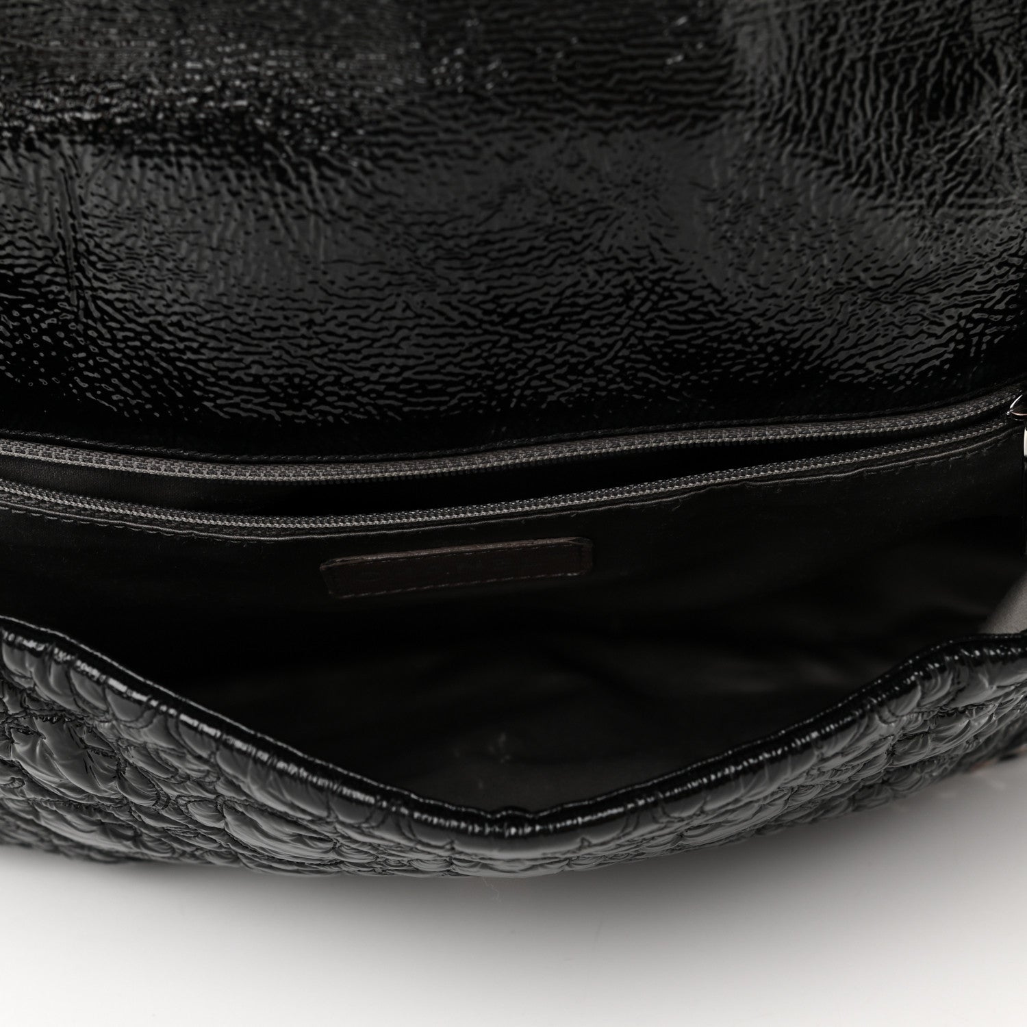 Chanel Vinyl Rock In Moscow Single Flap Black 5 of 10
