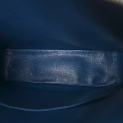 Hermes Chevre De Coromandel Escapade Tote Bleu De Prusse 5 of 11