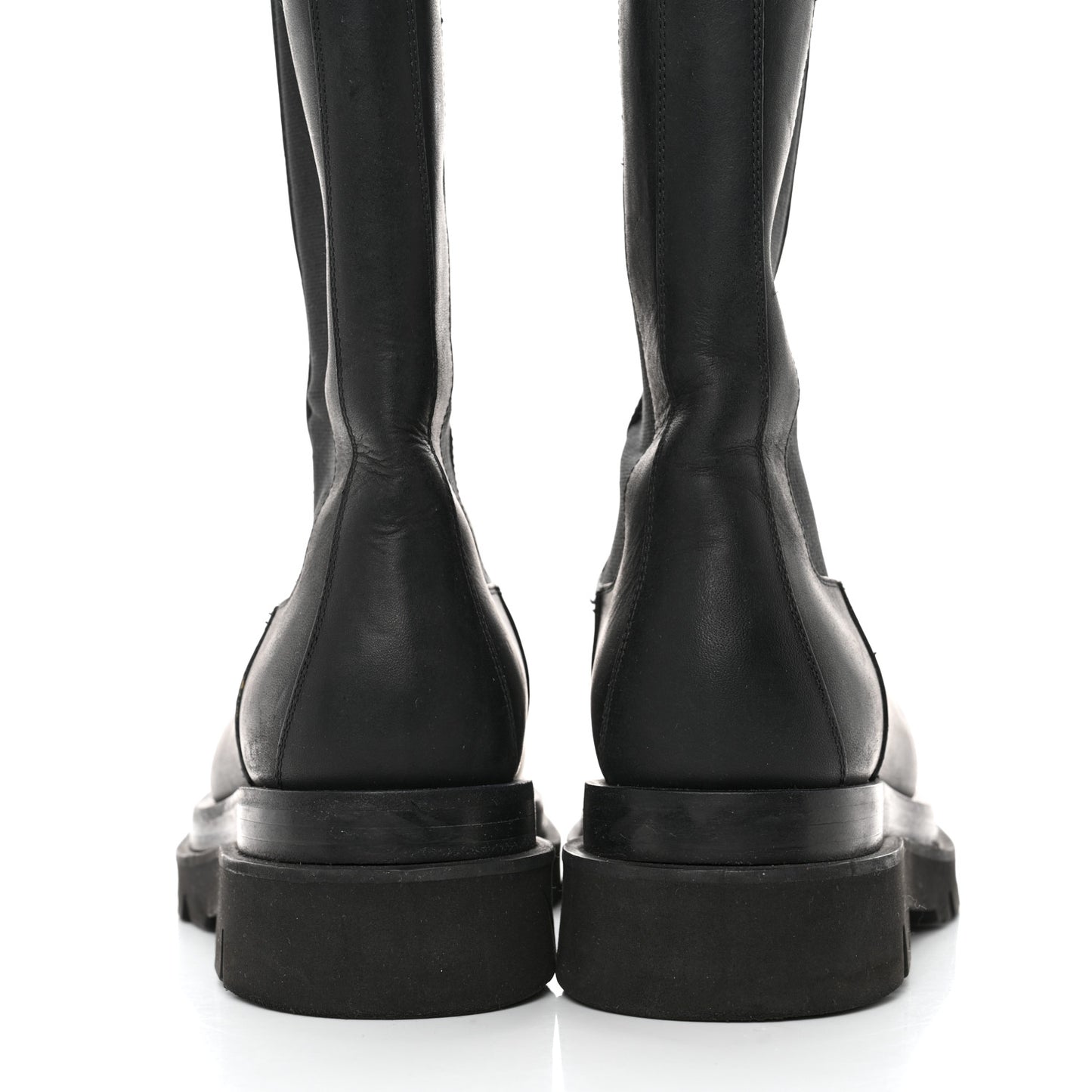 Calfskin The Lug Chelsea 55mm Boots 37 Black