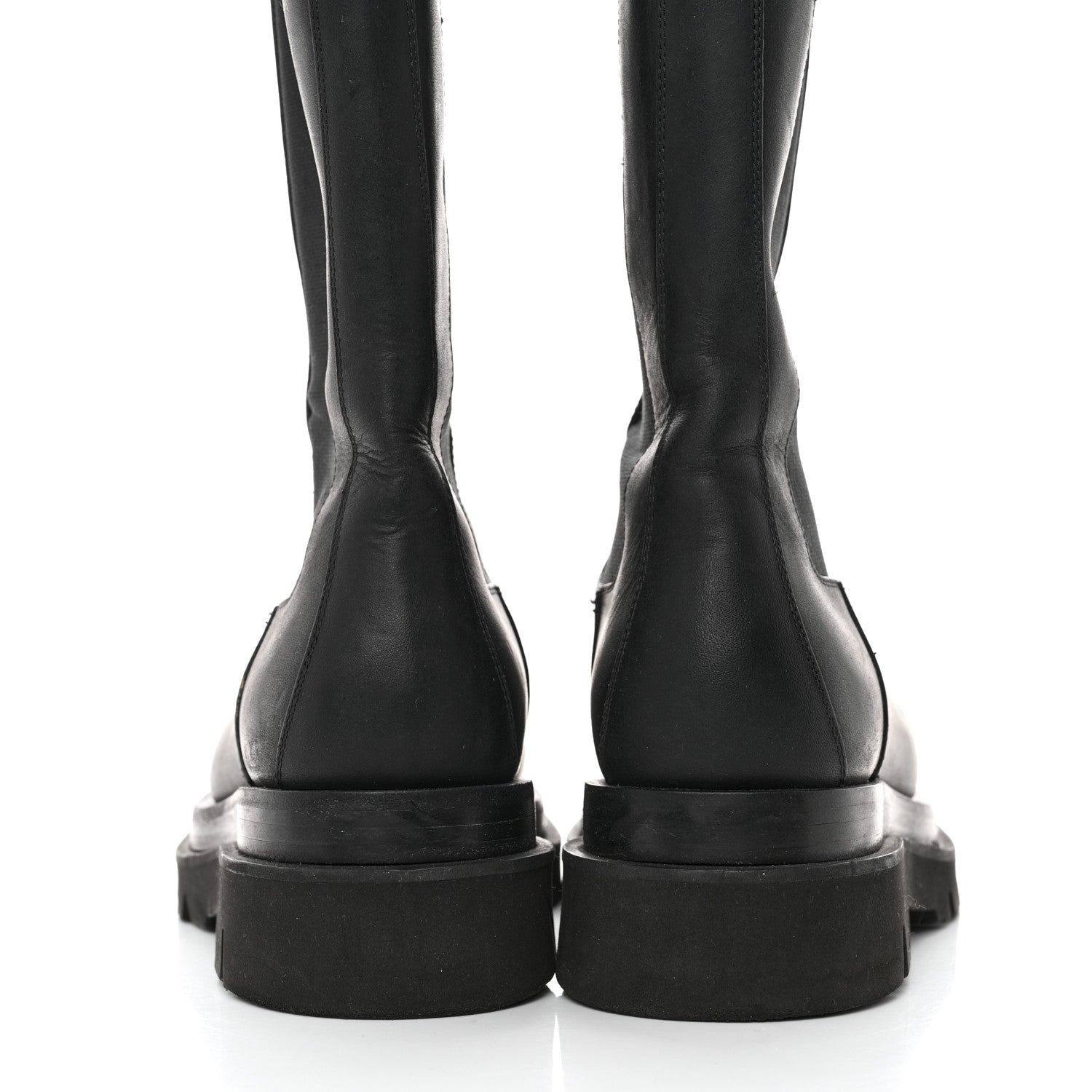 Bottega Veneta Calfskin The Lug Chelsea 55mm Boots 37 Black 10 of 10