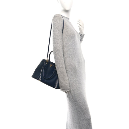 Prada Saffiano Vernice Medium Open Promenade Tote Royal 2 of 9