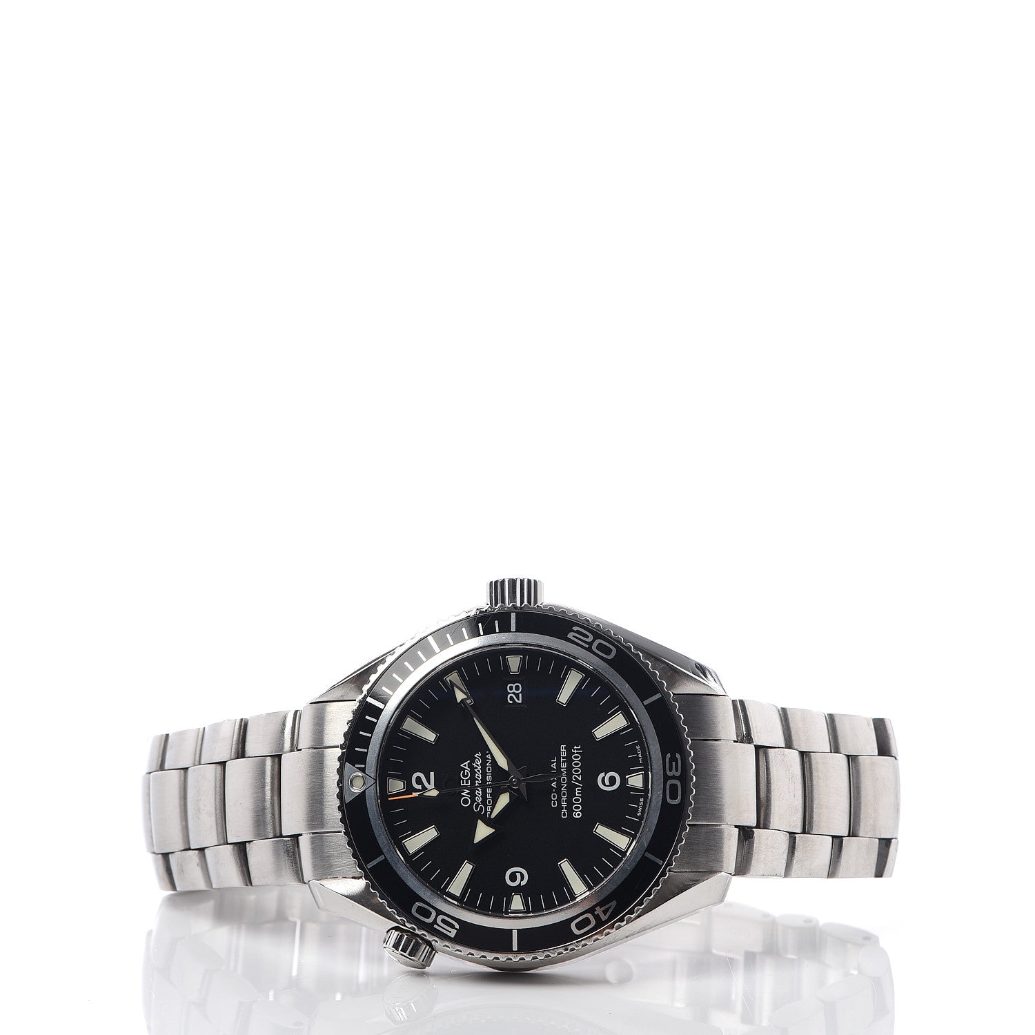 Omega Stainless Steel 40mm Seamaster Planet Ocean Diver Automatic Watch Black 232.30.46.21.01.001 3 of 6