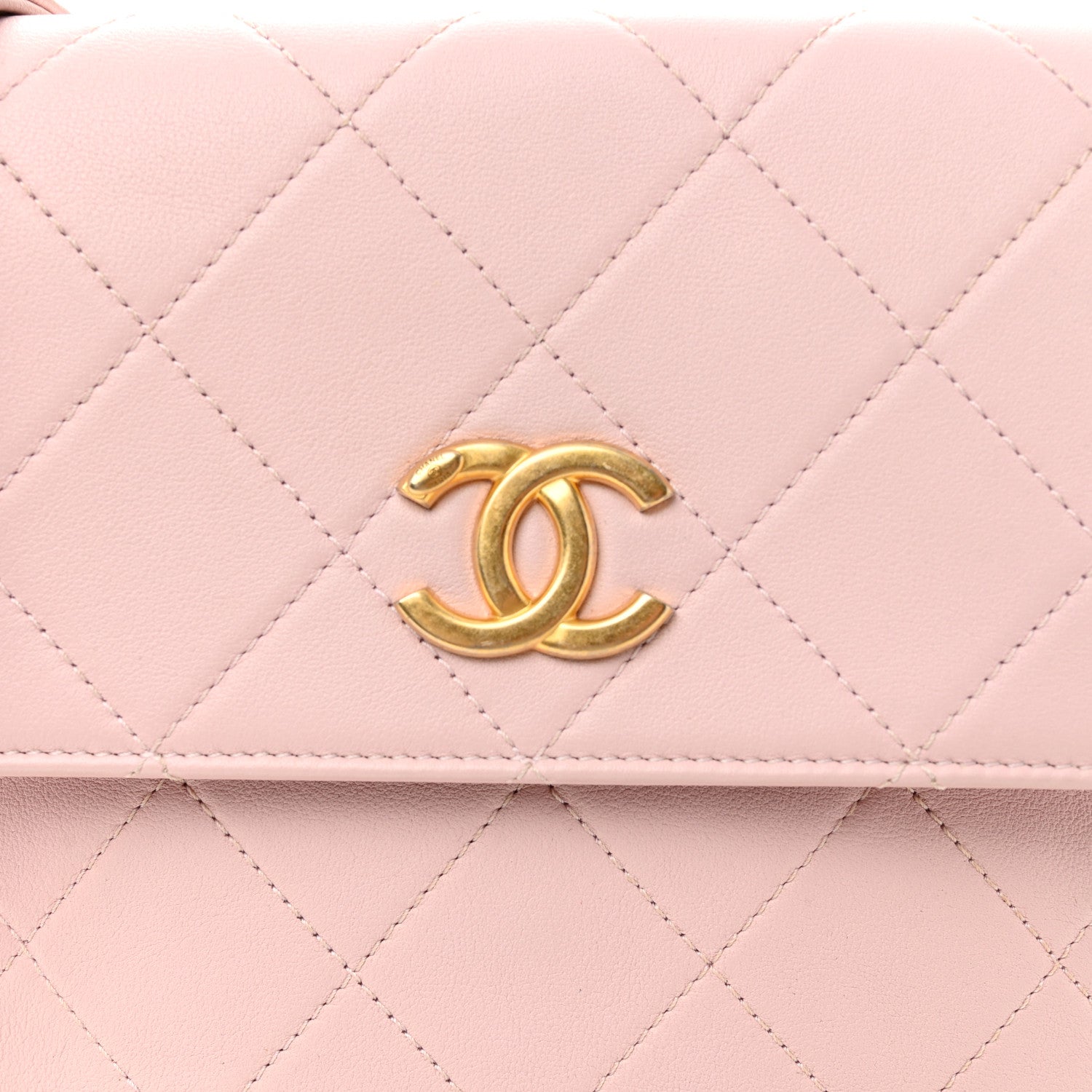 Chanel Calfskin Quilted Pearl Small About Pearls Hobo Bag Light Pink 8 of 10