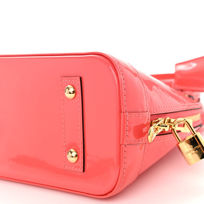Louis Vuitton Vernis Alma BB Rose Litchi 9 of 11