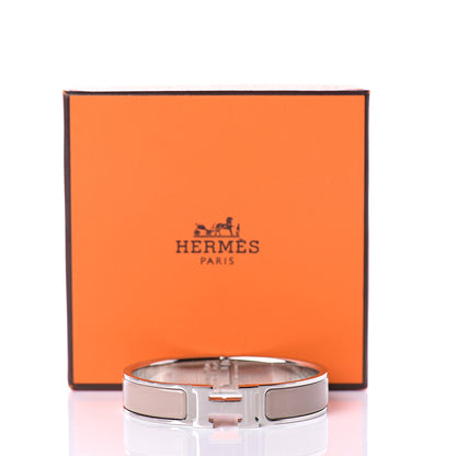 Hermes Enamel Narrow Clic Clac H Bracelet PM Marron Glace 4 of 4