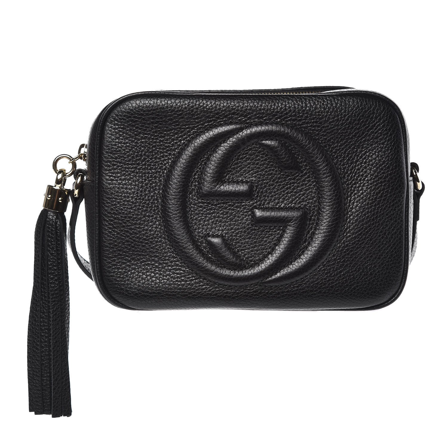 Gucci Pebbled Calfskin Small Soho Disco Bag Black 1 of 7
