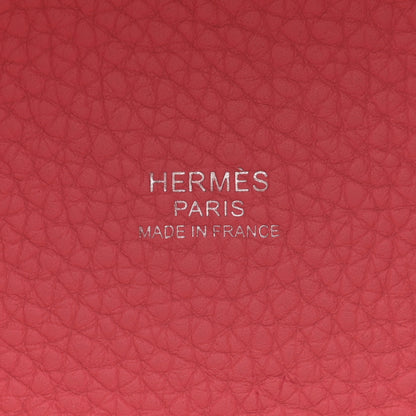 Hermes Taurillon Clemence Picotin Lock 18 PM Rose Azalee 6 of 13