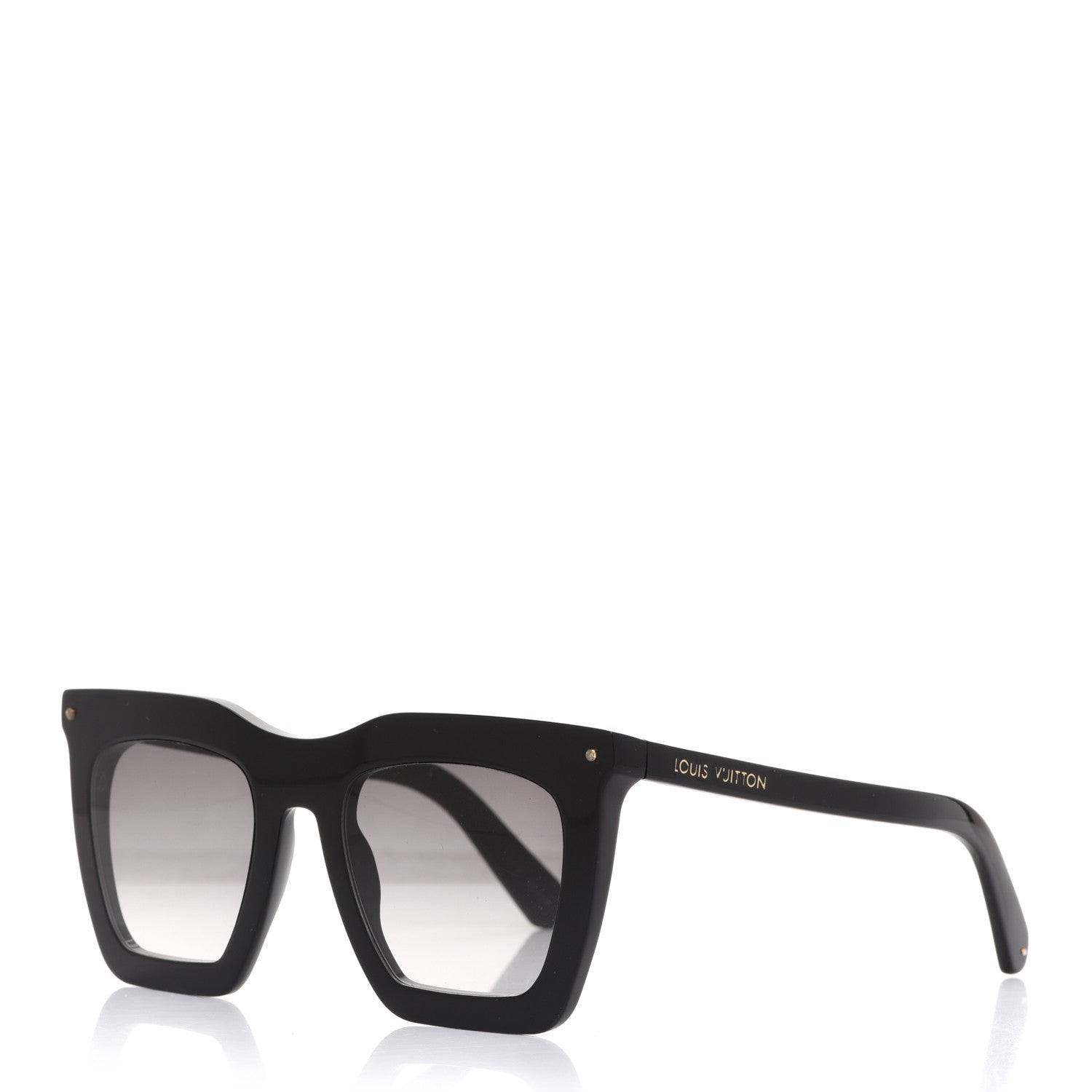Louis Vuitton Acetate La Grande Bellezza Sunglasses Z1217W Black 1 of 7