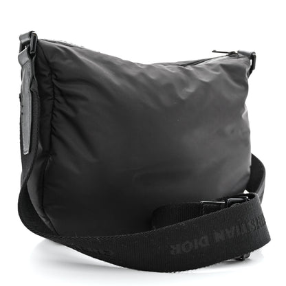Christian Dior HOMME Nylon Saddle Messenger Bag Black 3 of 11