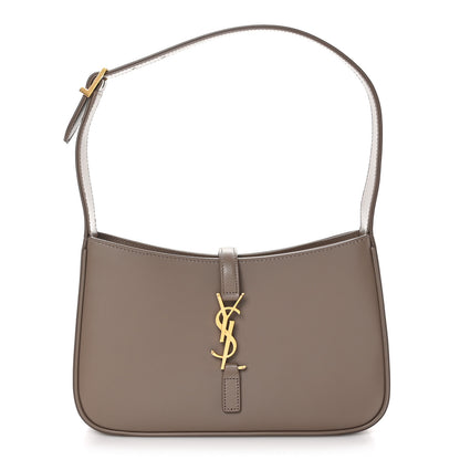 Saint Laurent Smooth Calfskin Le 5 A 7 Hobo Taupe 1 of 10