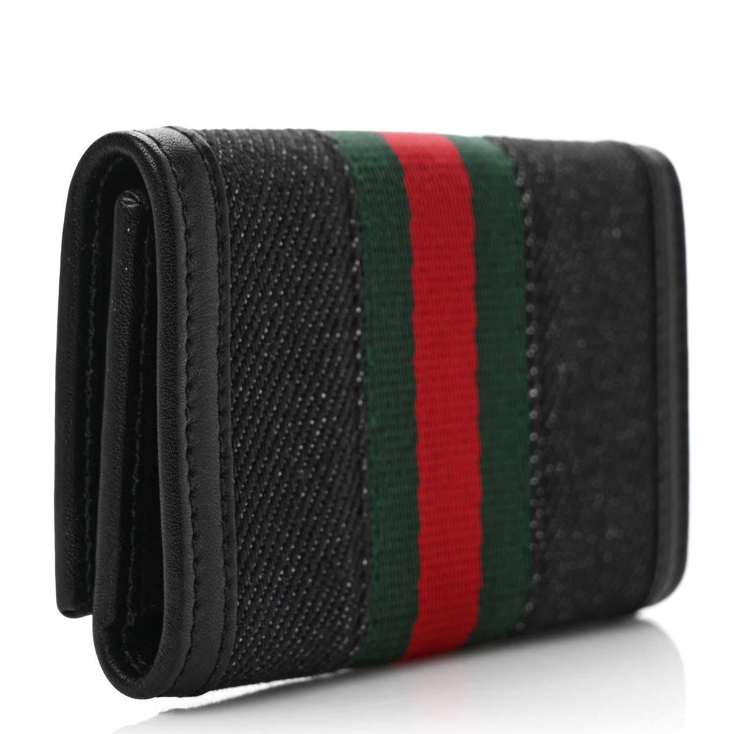 Gucci Denim Web 6 Key Holder Case 3 of 8