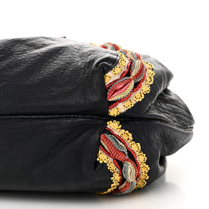 Fendi Nappa Embroidered Spy Purple Multicolor 9 of 9