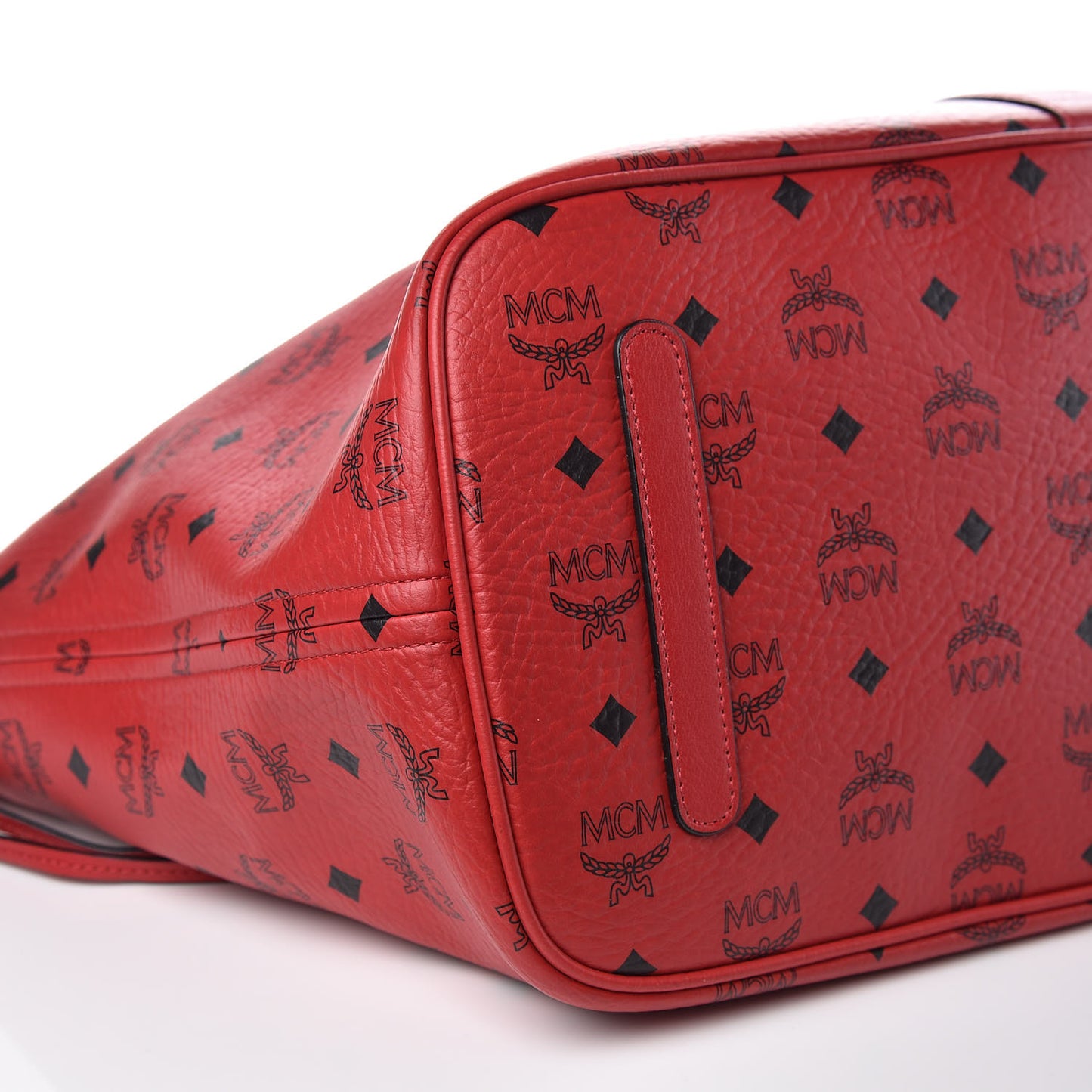 Visetos Large Liz Reversible Shopper Tote Ruby Red