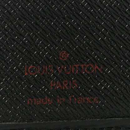 Louis Vuitton Epi Porte-Billets Compact Wallet Black 7 of 11