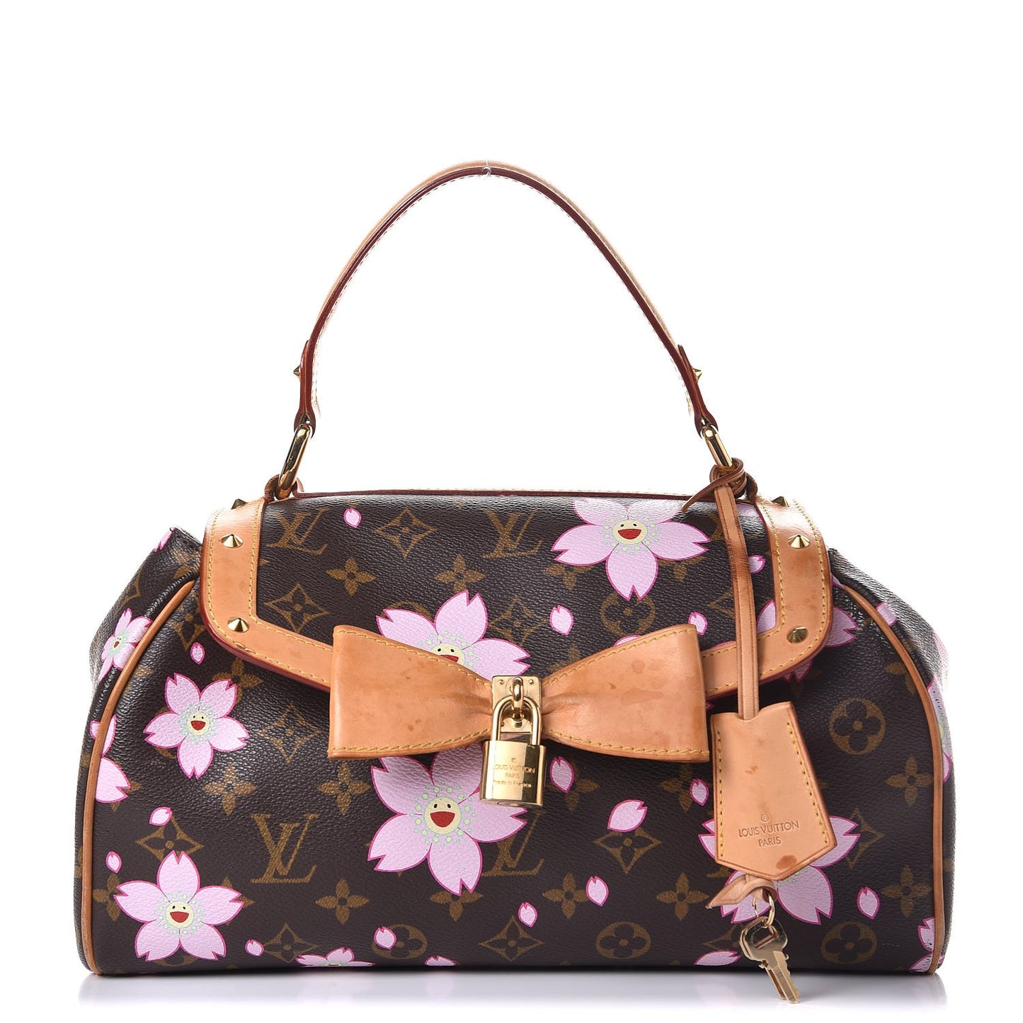 Monogram Cherry Blossom Sac Retro Bag Brown