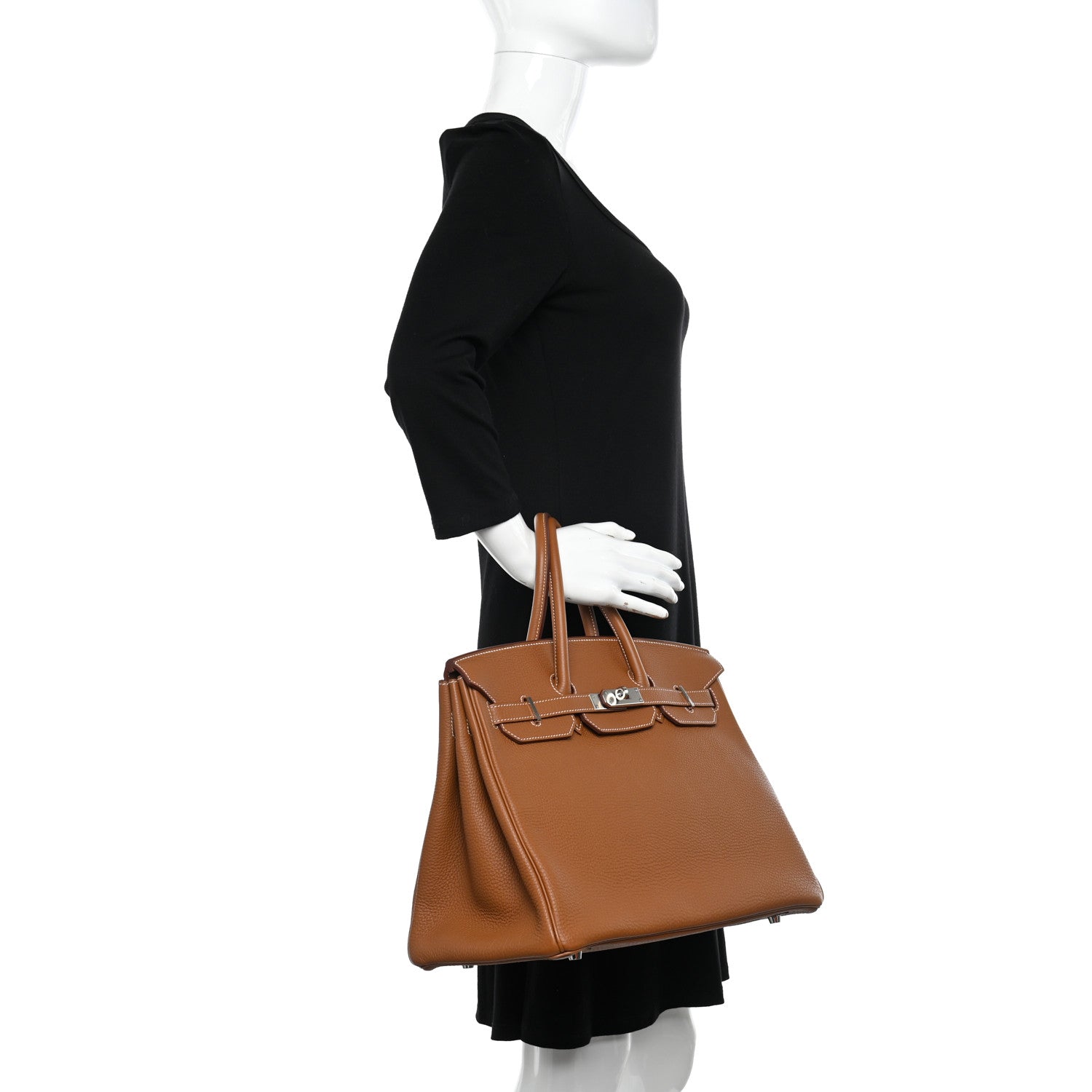 Hermes Togo Birkin 35 Gold 2 of 10