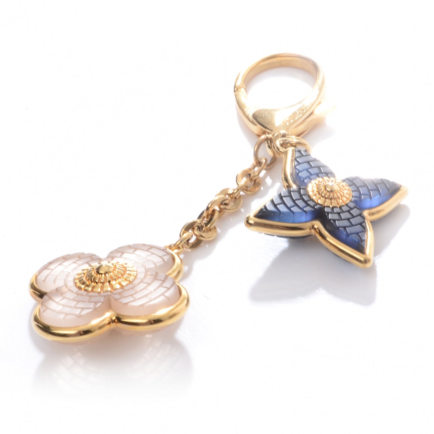 Mosaique Bag Charm Blue
