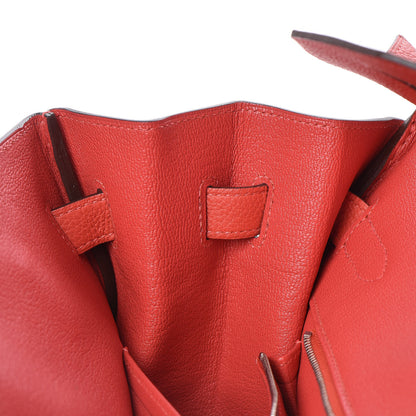 Hermes Togo Birkin 35 Rouge Pivoine 16 of 31