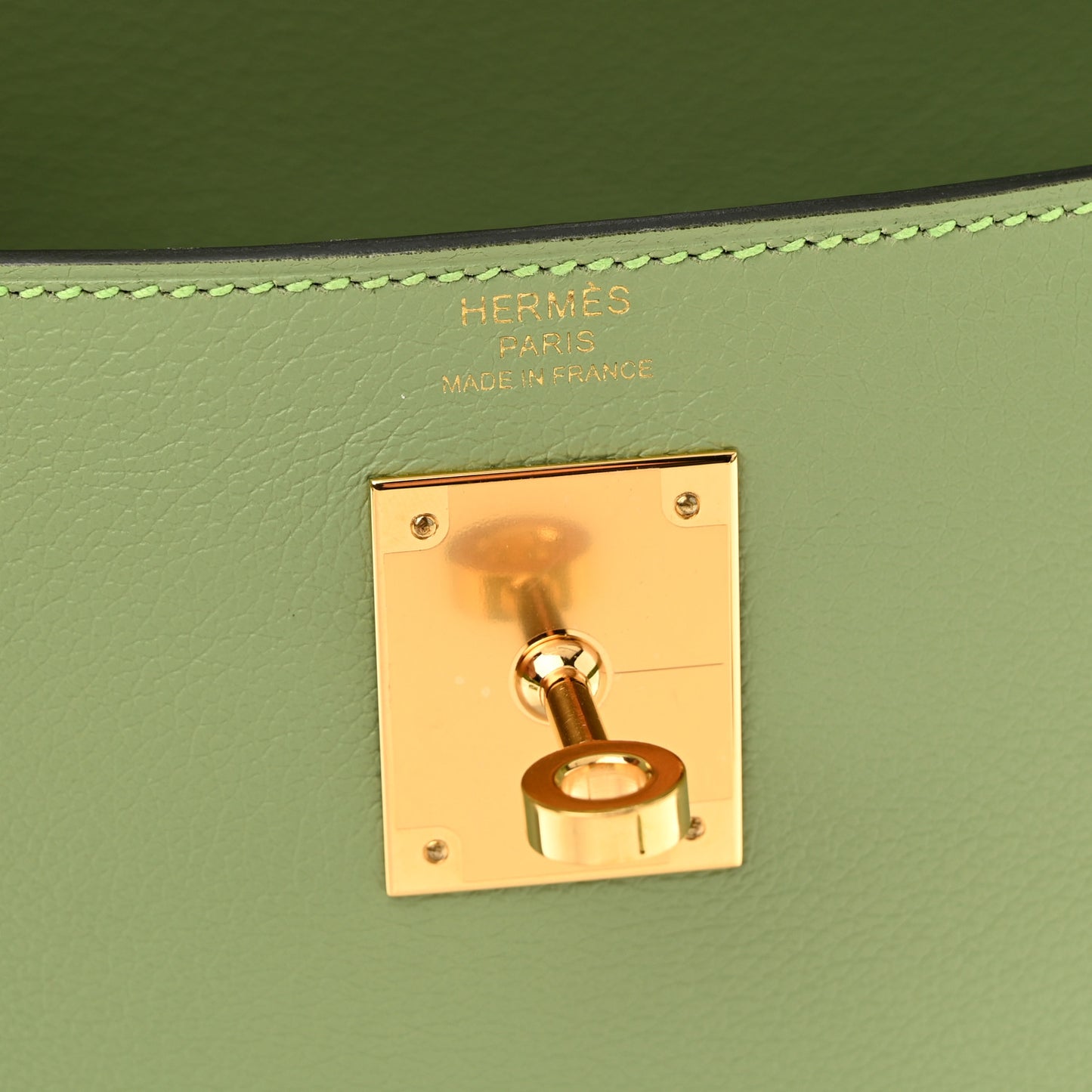 Evercolor Kelly Retourne 28 Vert Criquet