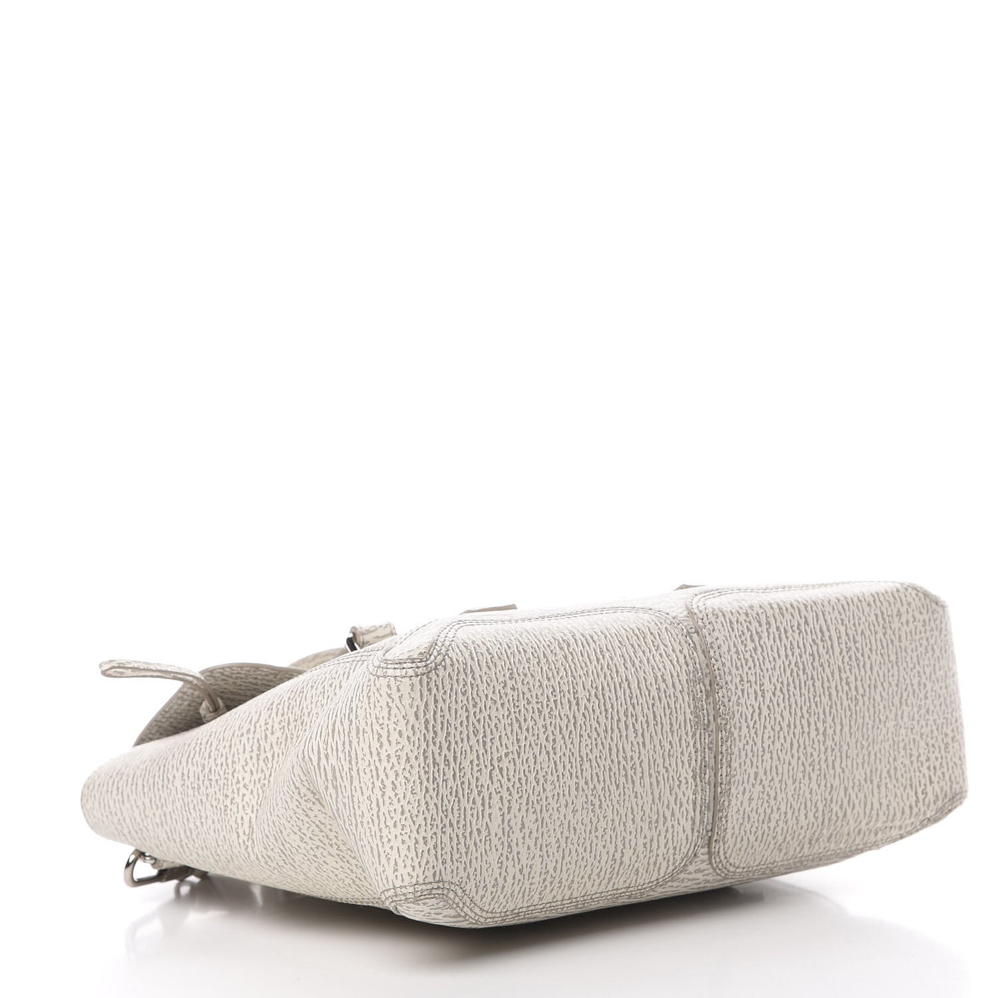 3.1 Textured Calfskin Medium Pashli Satchel Ivory Dove