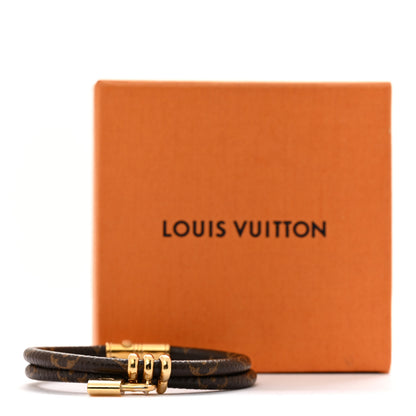 Louis Vuitton Monogram Keep It Twice Bracelet 17 5 of 5