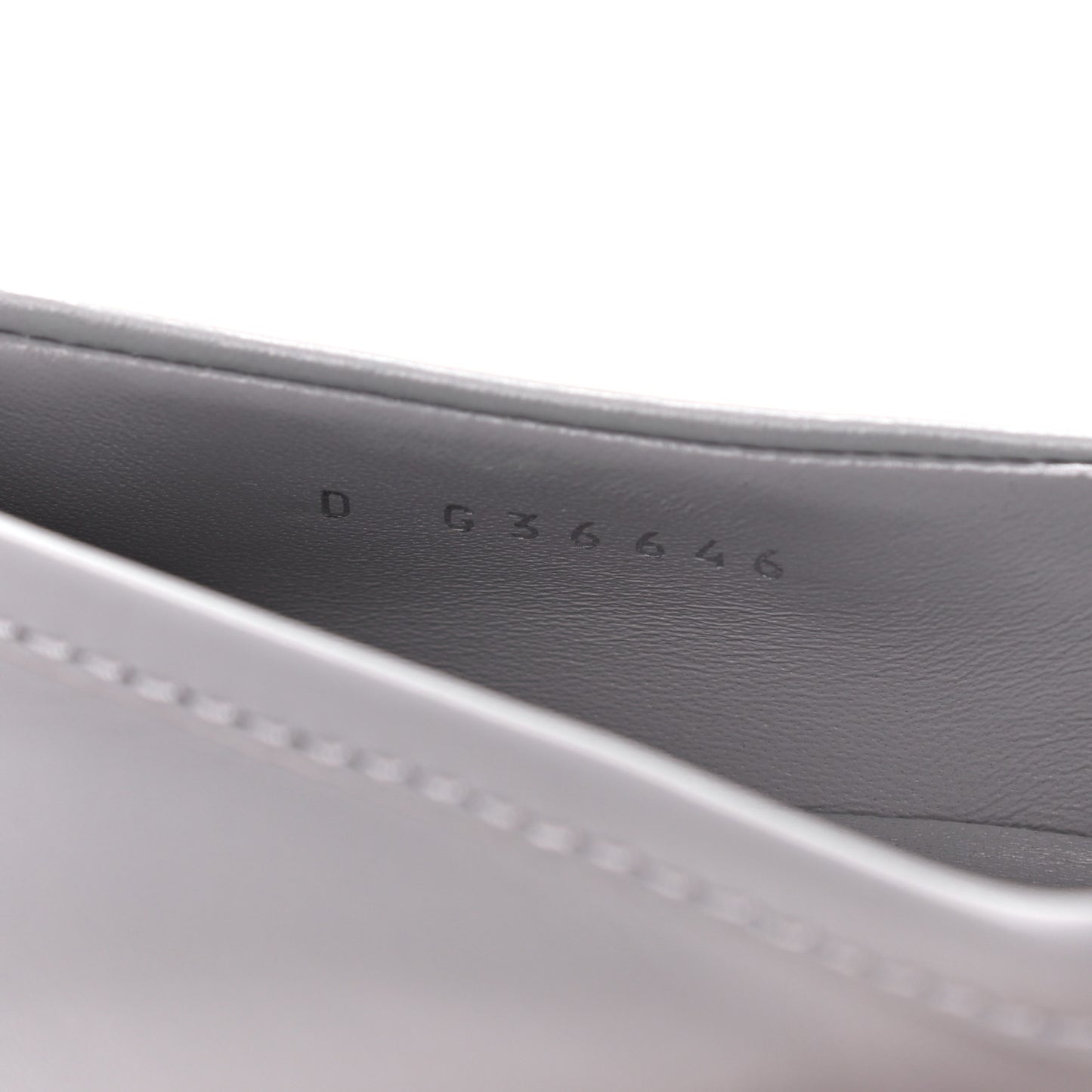 Lambskin Quilted CC Turnlock Loafers 37 Grey