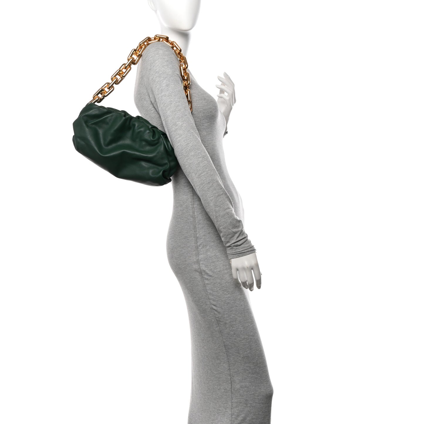 Calfskin The Pouch Chain Raintree