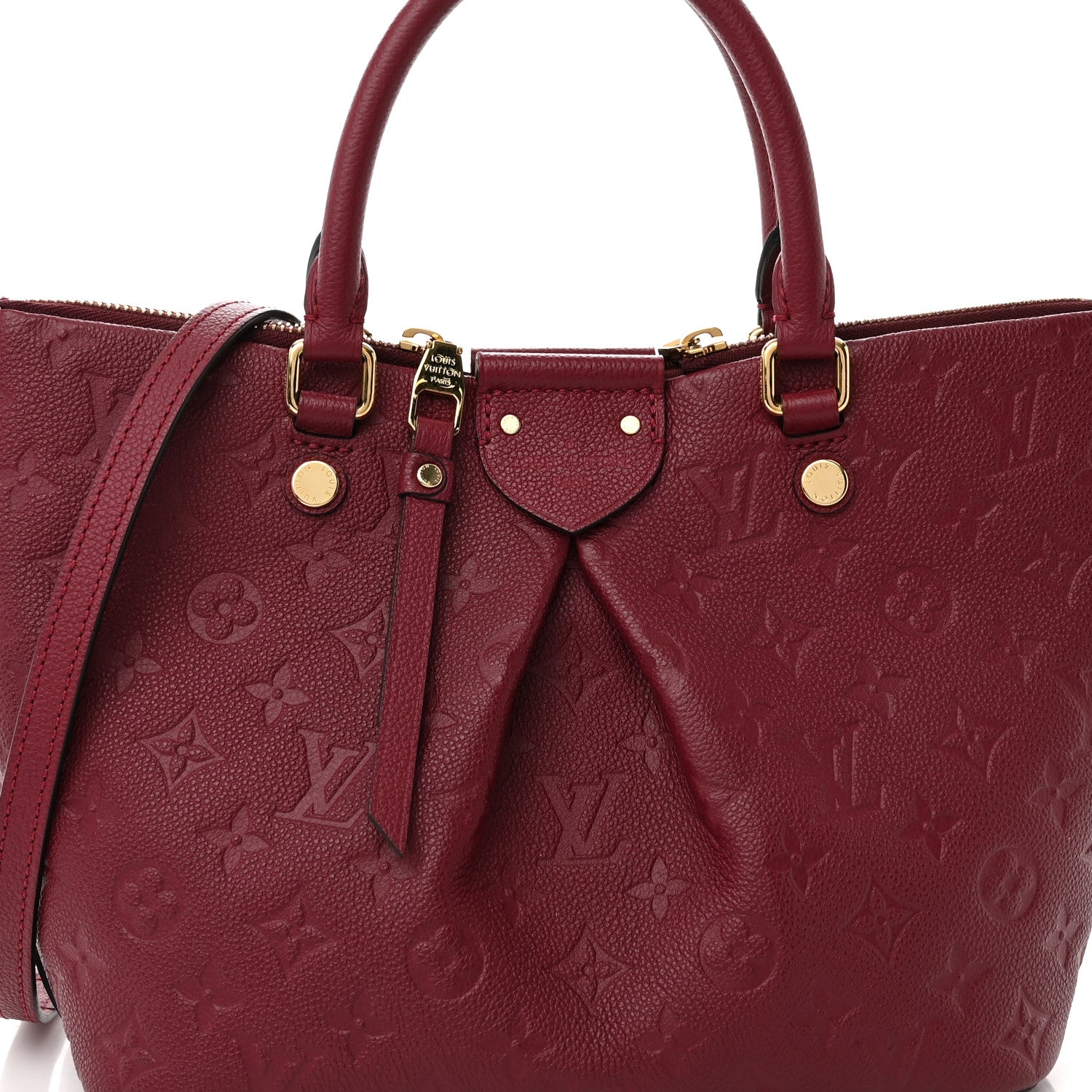 Louis Vuitton Empreinte Mazarine PM Raisin 9 of 12