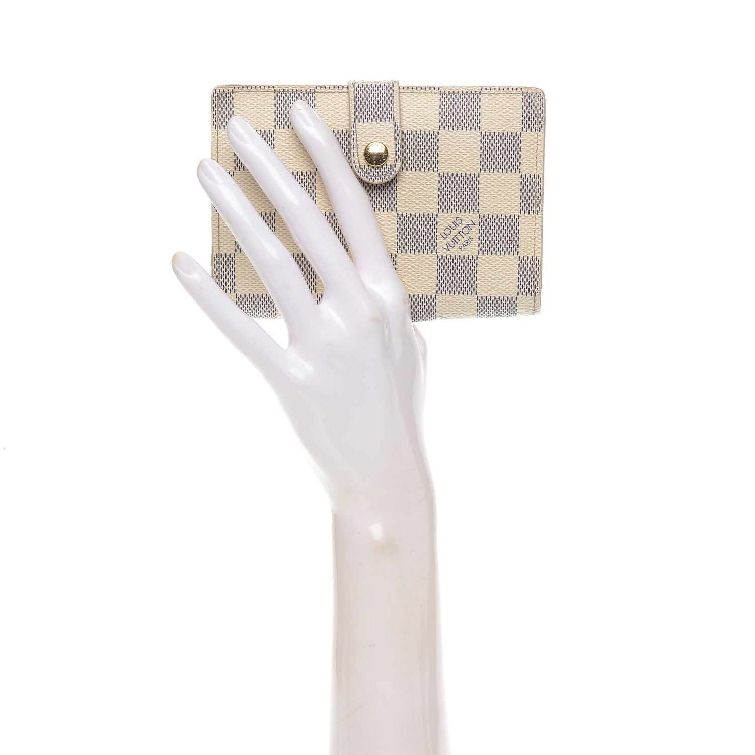 Louis Vuitton Damier Azur French Purse Wallet 2 of 7