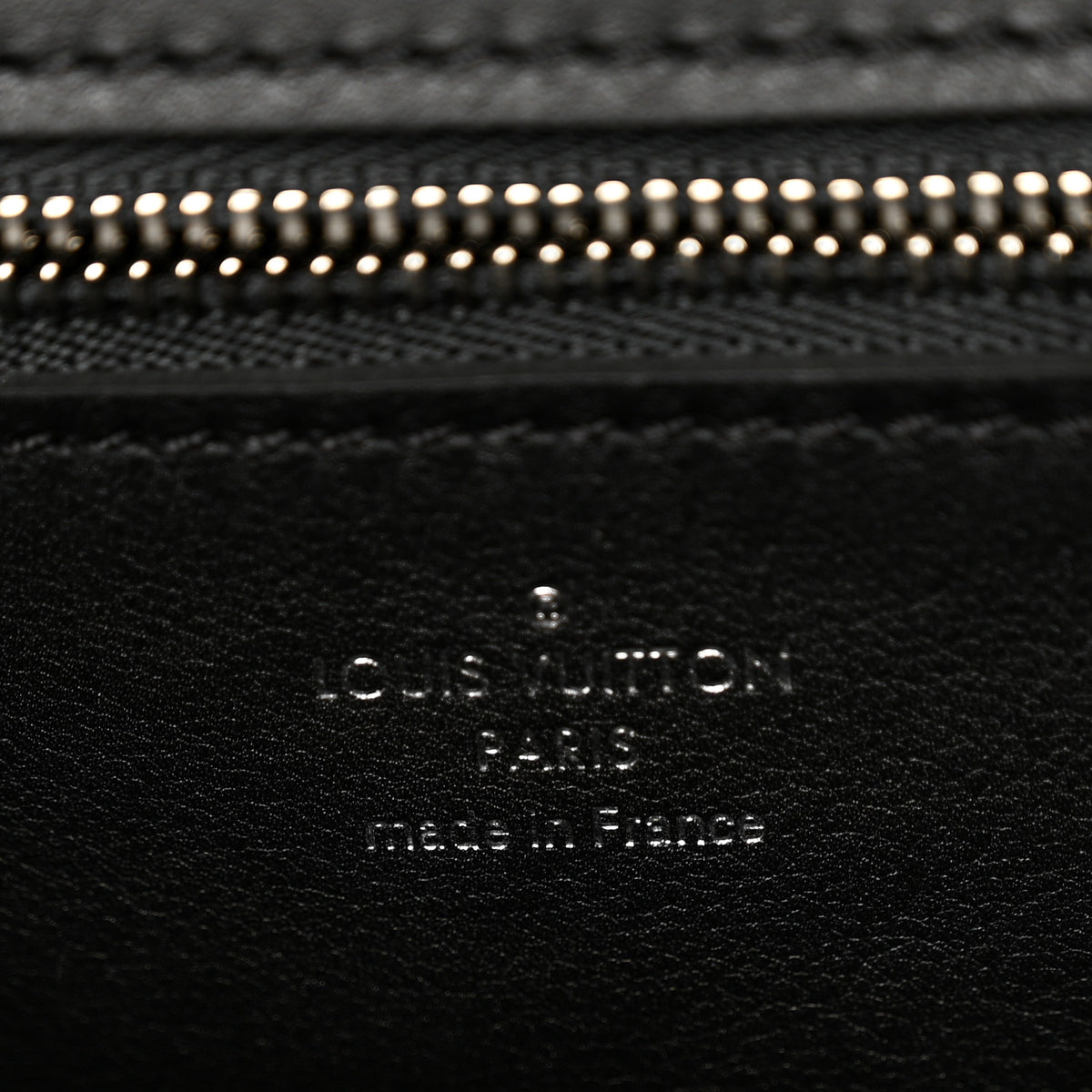 Louis Vuitton Smooth Calfskin Garance  Black 5 of 8