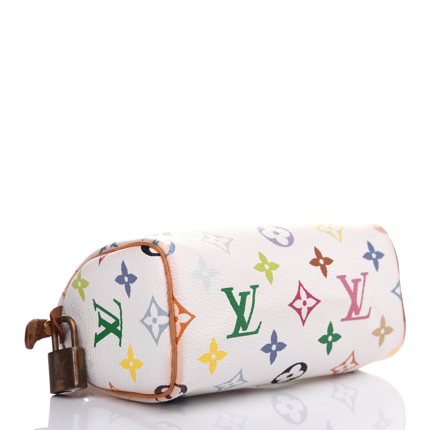 Monogram Multicolor Mini Sac HL Speedy White