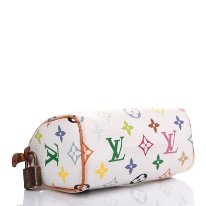 Louis Vuitton Monogram Multicolor Mini Sac HL Speedy White 4 of 15