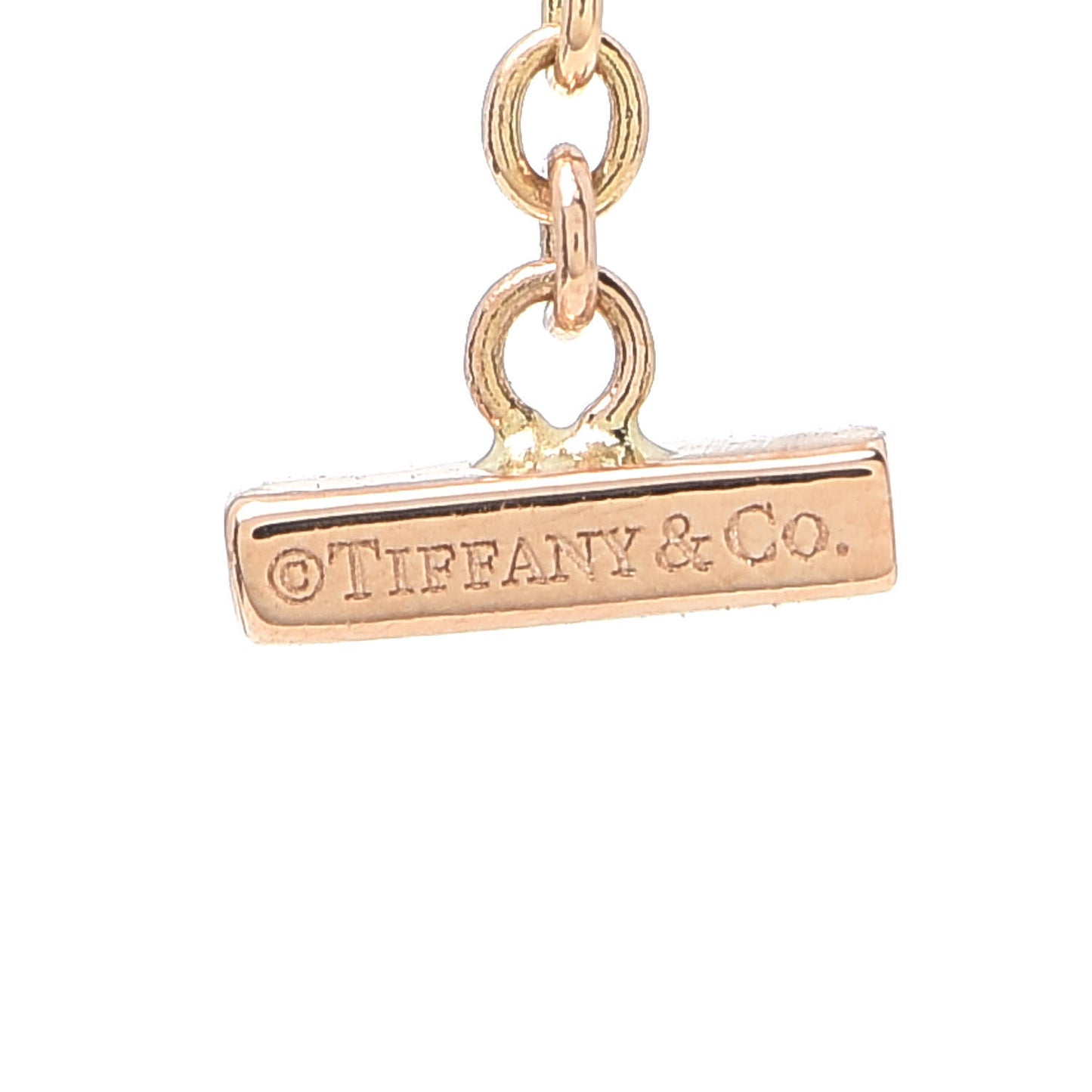18K Rose Gold Mini T Smile Bracelet