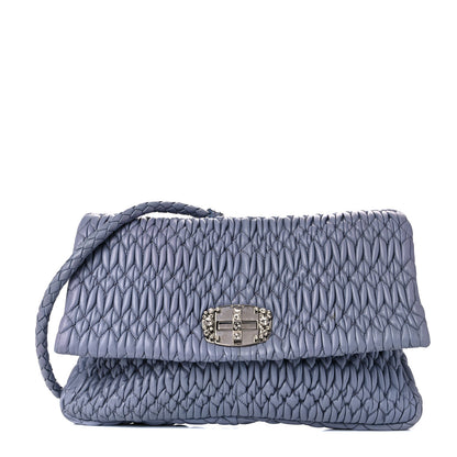 Miu Miu Nappa Matelasse Shoulder Bag Astro 1 of 12