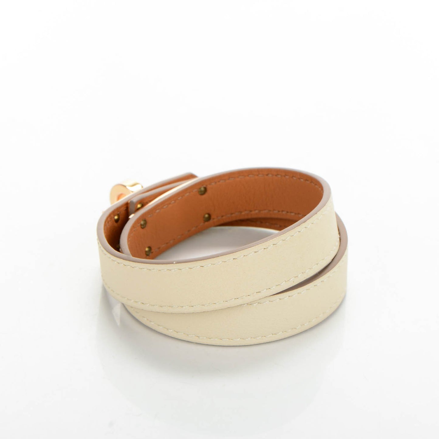 Swift Kelly Double Tour Bracelet S Craie