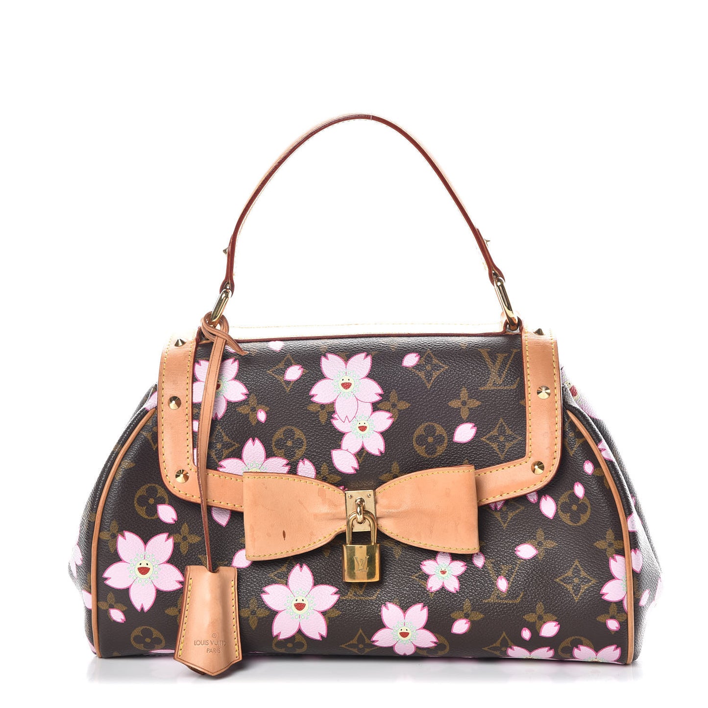 Monogram Cherry Blossom Sac Retro Bag Brown