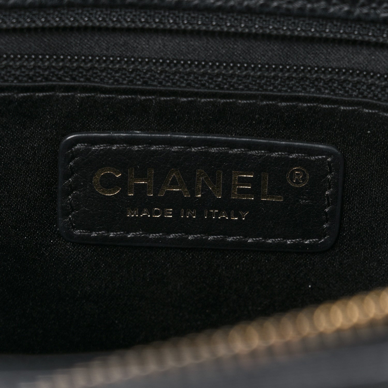 Chanel Caviar Quilted Grand Shopping Tote GST Black 6 of 10
