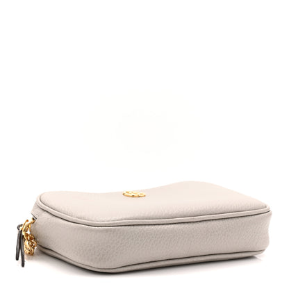 Gucci Dollar Calfskin Super Mini GG Marmont Chain Shoulder Bag Deep Grey 4 of 11