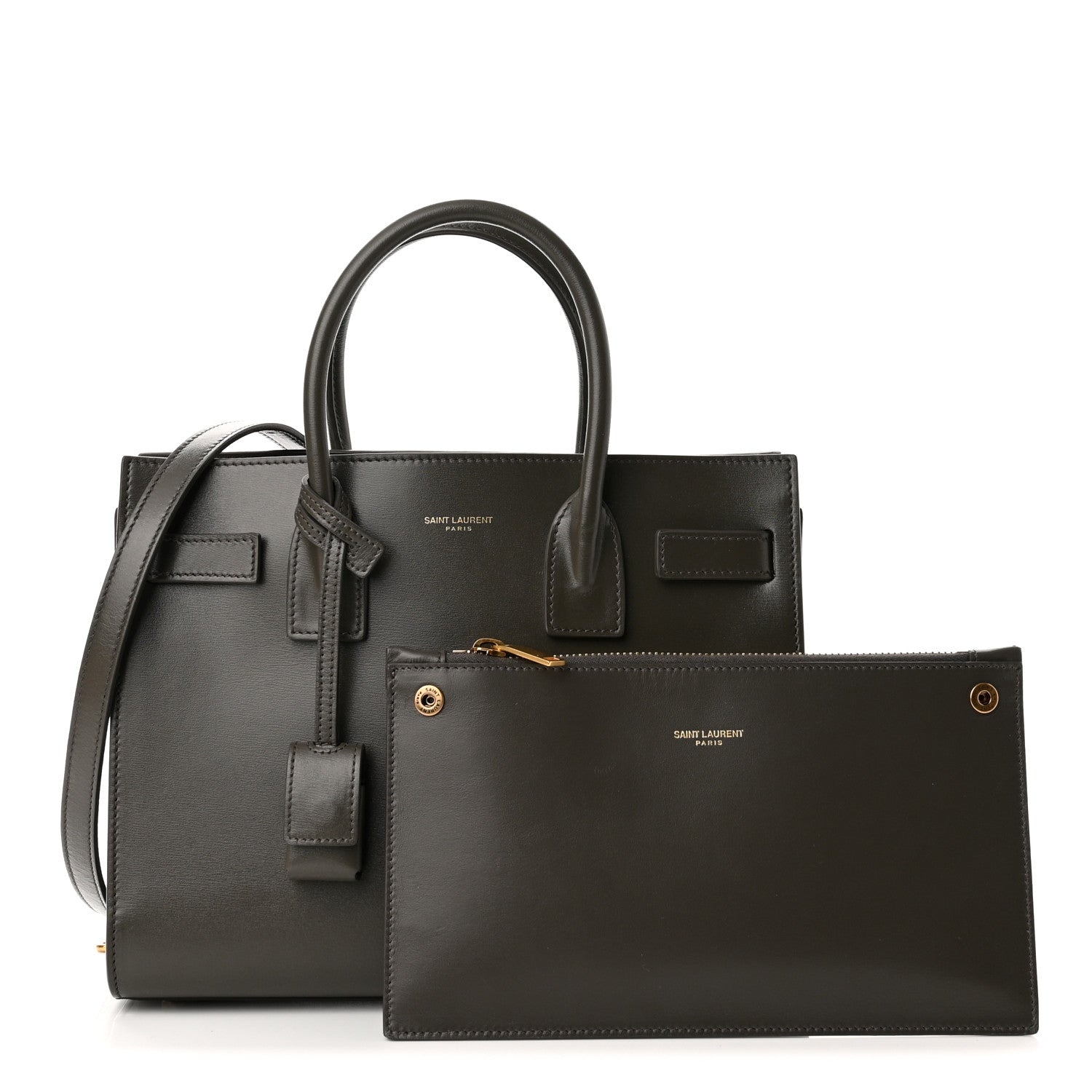 Saint Laurent Calfskin Baby Sac de Jour Pebble 1 of 10