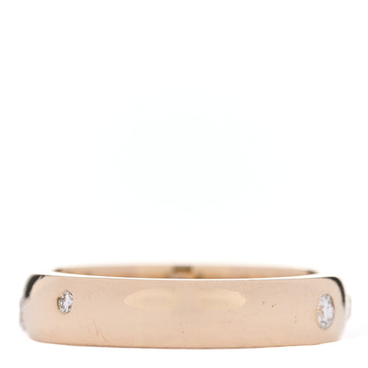 Parker & West by FASHIONPHILE 14K Yellow Gold Diamond .30ctw Flush Set 4mm Band Ring 51 5.75 3 of 5